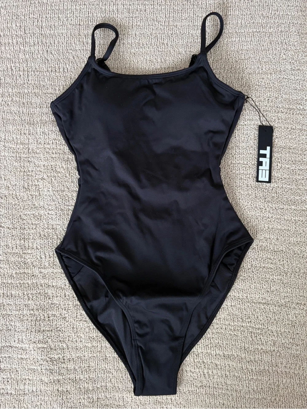 TA3 Lacey Black One piece swimsuit bodysuit Shapeware snatched size XS